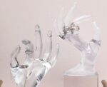 Transparent Hand Shaped Jewelry Organizer - Image 