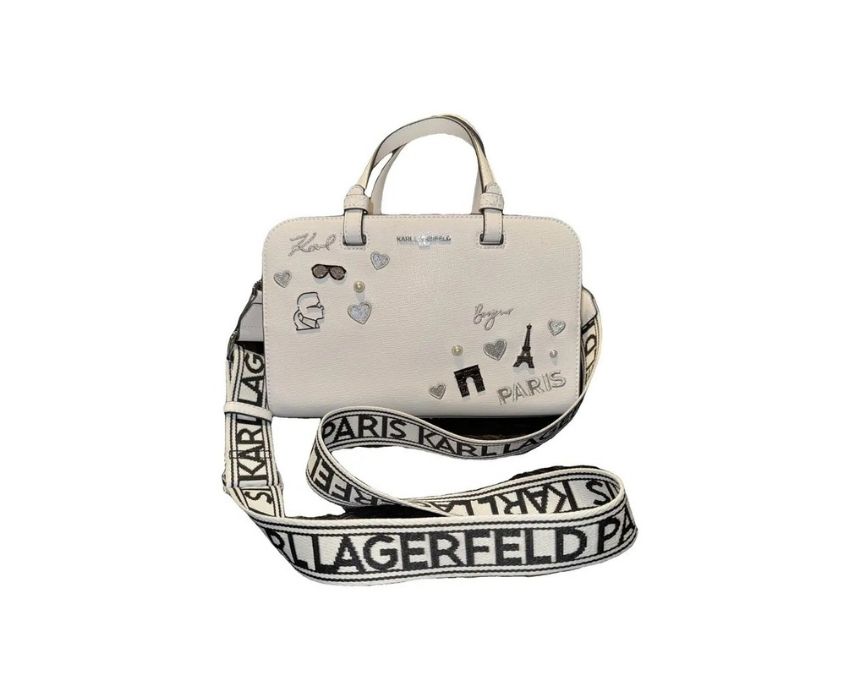 6 Karl Lagerfeld Maybelle Satchel Bag - Image 1