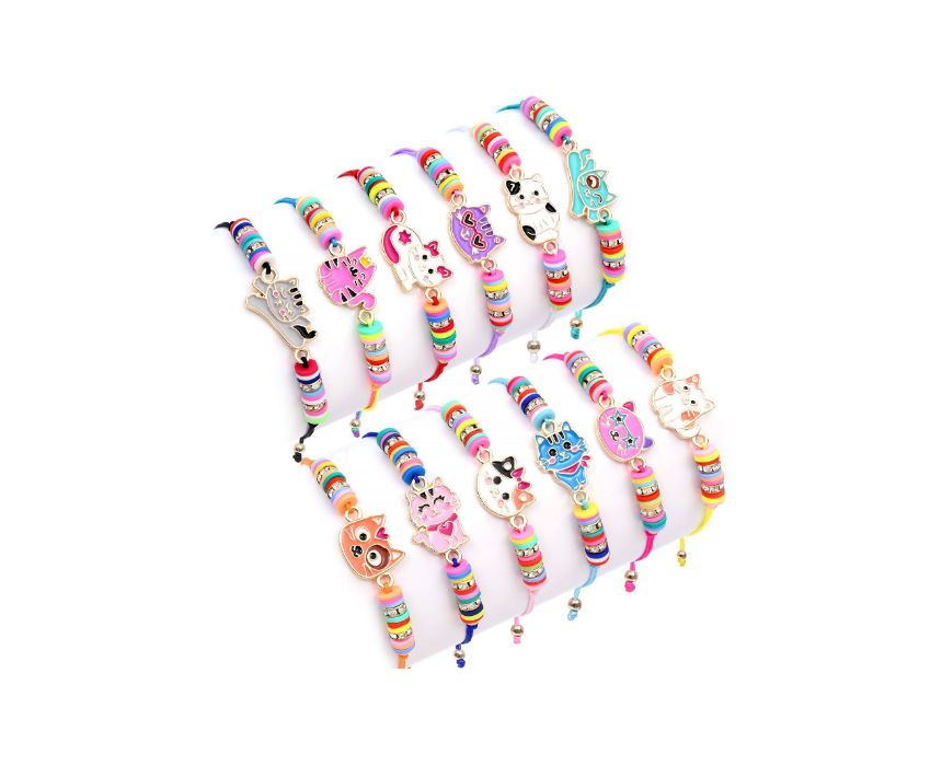 8 Cat Bracelets 1 Random pc - Image 1