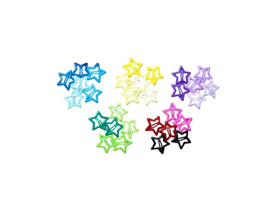 9 Star Clips 20 pcs - Image 1