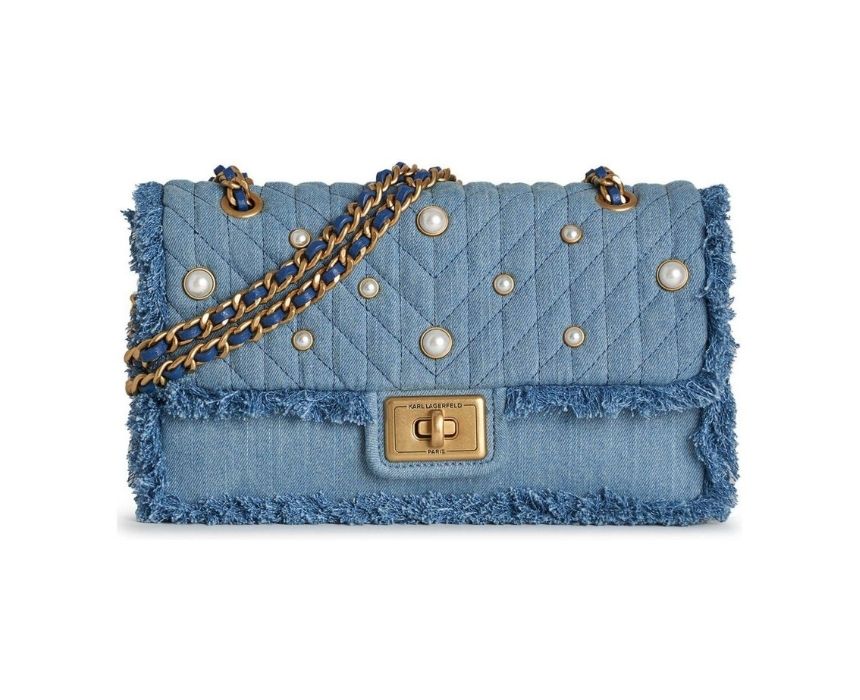 9 Karl Lagerfeld Denim Bag - Image 1