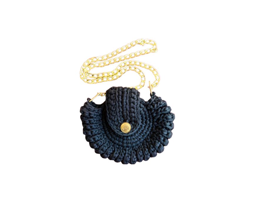 Elegant Black Crossbody Bag Elegant Black Crossbody Bag - Image 1