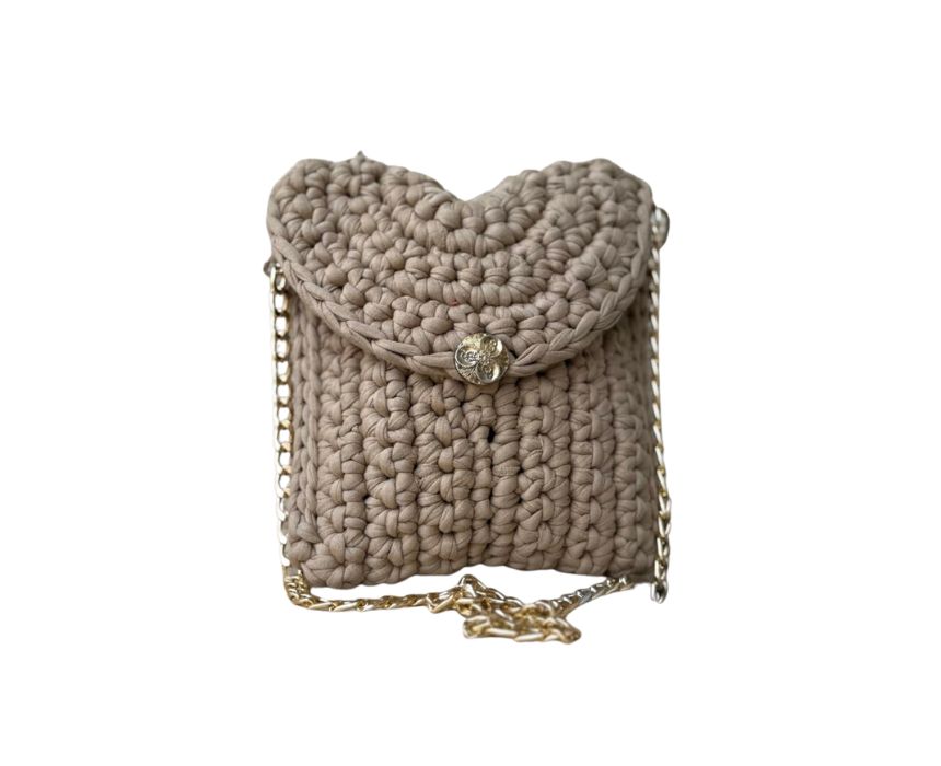 Golden Charm Crochet Bag Golden Charm Crochet Bag - Image 1