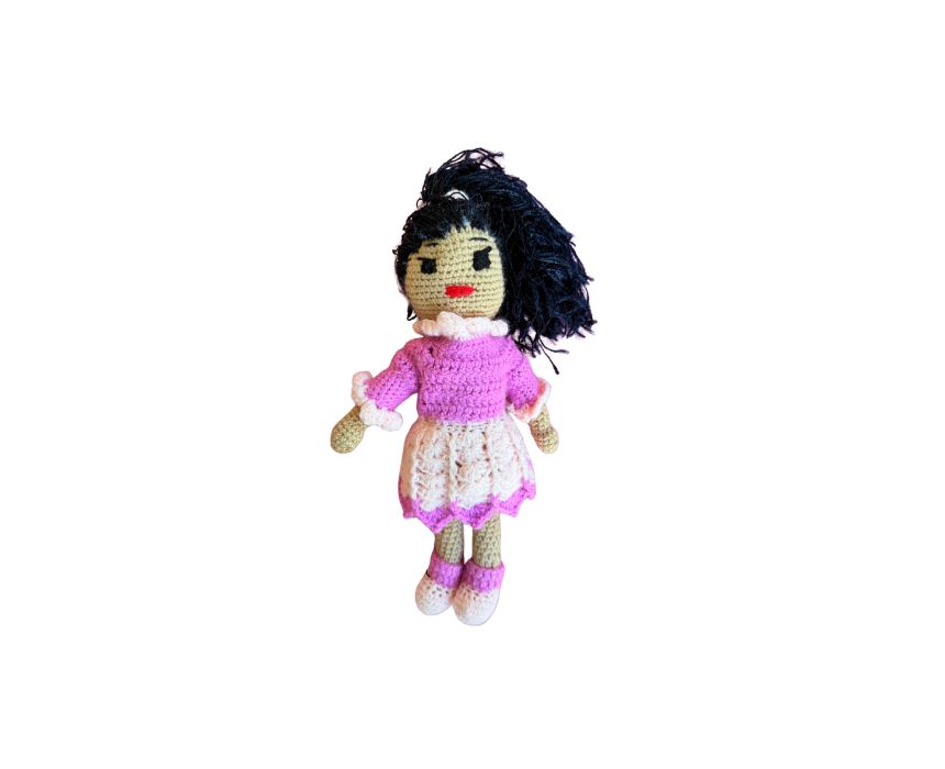 Lavender Twirl Crochet Doll Lavender Twirl Crochet Doll - Image 1