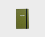 Fighter Notebook in Green & Black - Image 