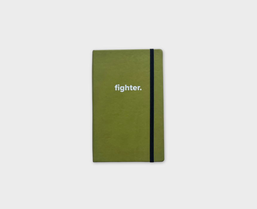 Rush&Reez -25 Fighter Notebook in Green & Black - Image 1