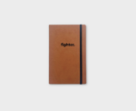 Fighter Notebook in Caramel & Black - Image 