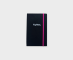 Fighter Notebook in Black & Fuchsia - Image 