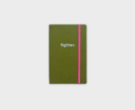 Fighter Notebook in Green & Fuchsia - Image 