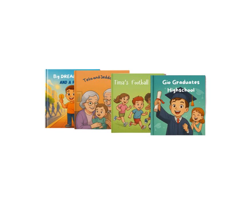 Untitled design (29) Hard Cover Personalized Storybook - Image 1