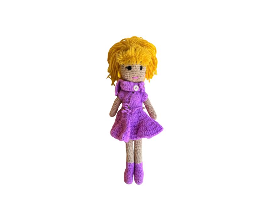 Violet Vogue Crochet Doll Violet Vogue Crochet Doll - Image 1