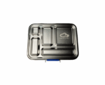 Stainless Steel 5 Compartment Bento Lunch Box - Image 