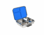 Stainless Steel 3 Compartment Bento Lunch Box - Image 