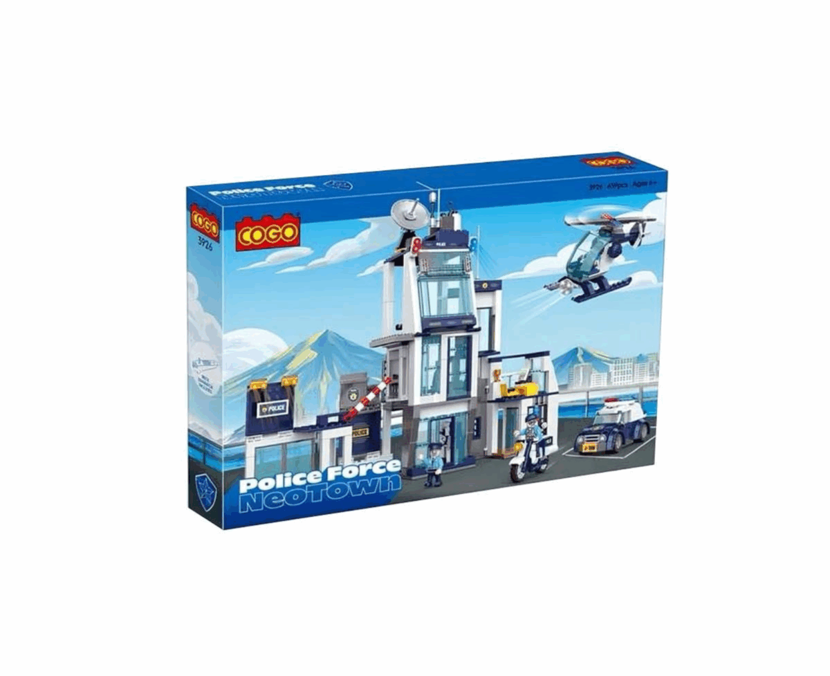 Cogo Police Force NeoTown 659 pcs - Image 1