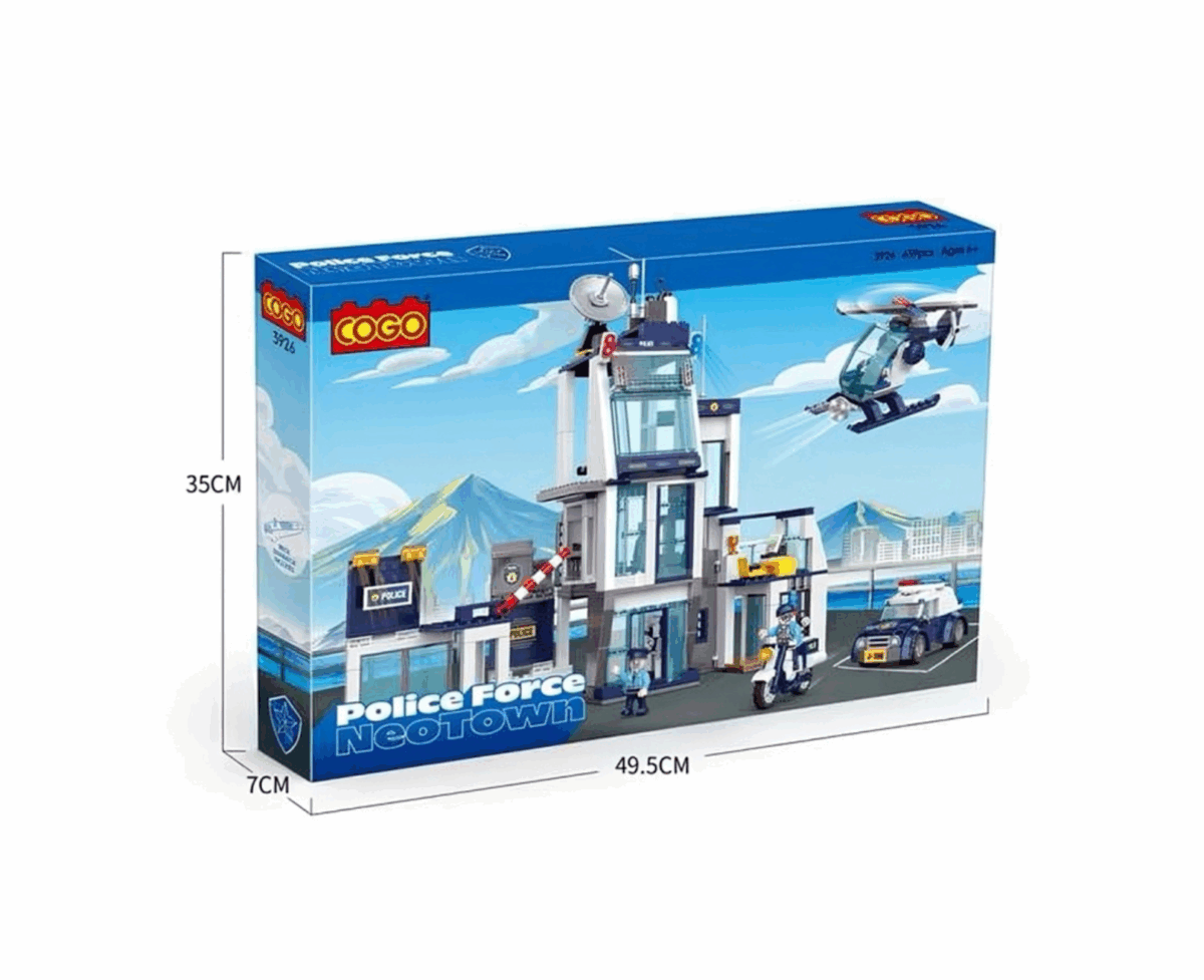 Cogo Police Force NeoTown 659 pcs - Image 