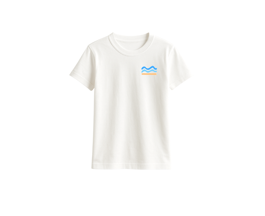 14 Seascape Sunset T-shirt - Image 1