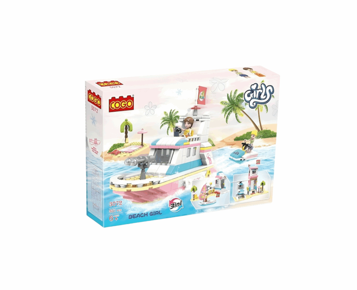 19 Cogo Girl Boat 351 pcs - Image 1
