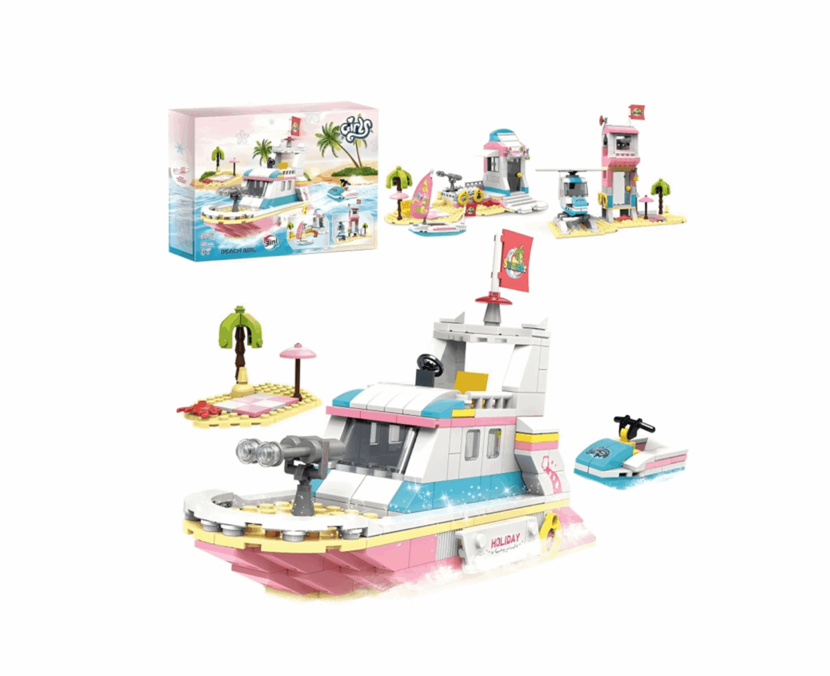 Cogo Girl Boat 351 pcs - Image 