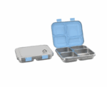 Stainless Steel 4 Compartments Bento Lunch Box - Image 