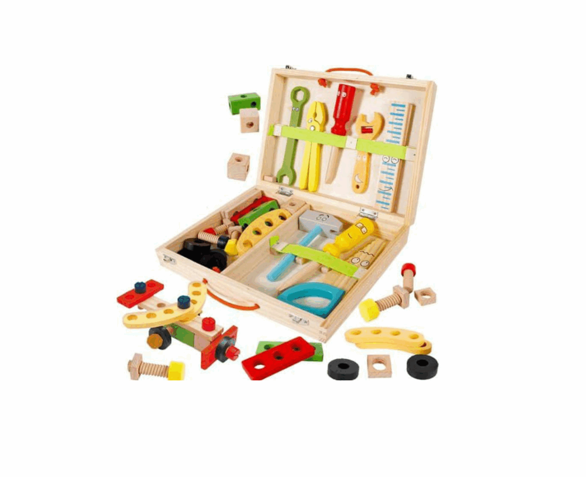 37 Wooden Tool Box - Image 1