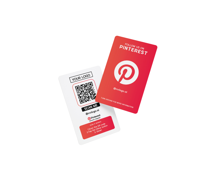 5 Pinterest NFC Card - Image 1