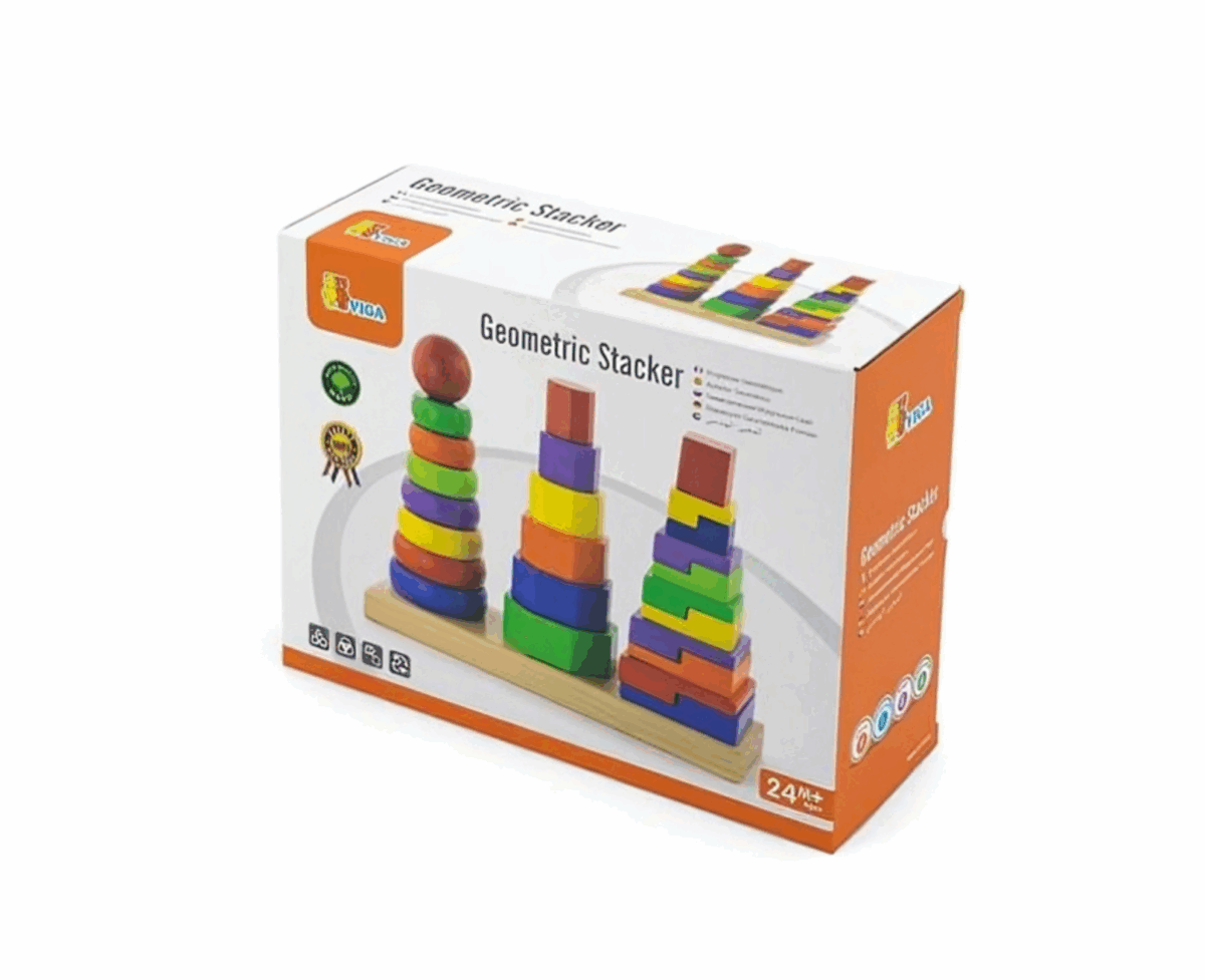 Viga Geometric Stacker - Image 1
