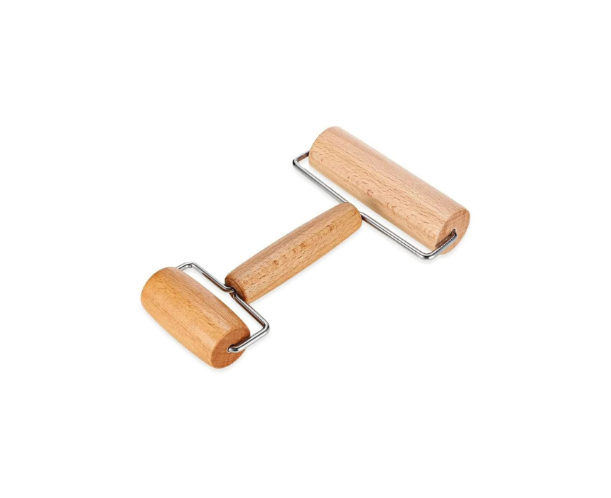 7 Wooden Double Head Dough Roller - Image 1