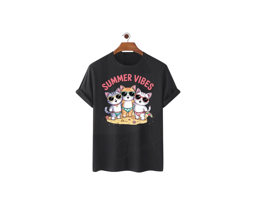 7 Summer Vibes T-Shirt for Adults - Image 1