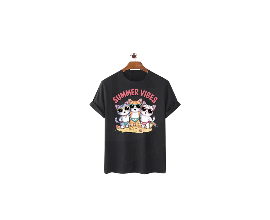 7 Summer Vibes T-Shirt for Kids - Image 1