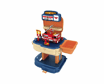 Two in One Fire Station School Bag and Playset - Image 