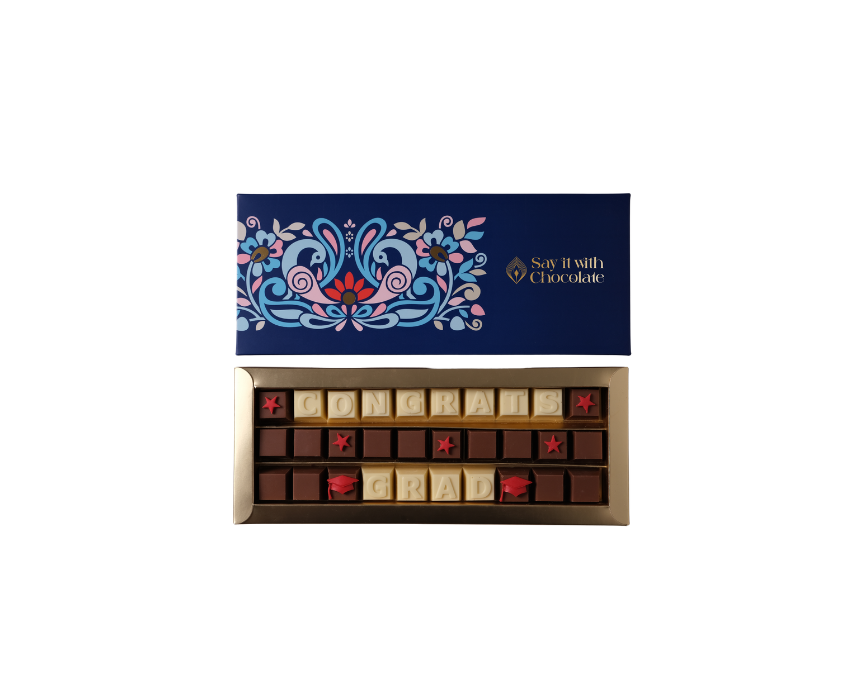 1 "Congrats Grad" Harmony Chocolate Box - Image 1