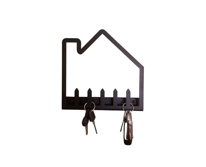 12 Five Hooks Home Key Hanger - Image 1