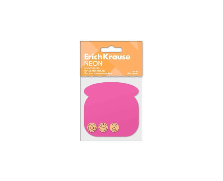 13 Phone Neon Sticky Notes in Pink - Image 1