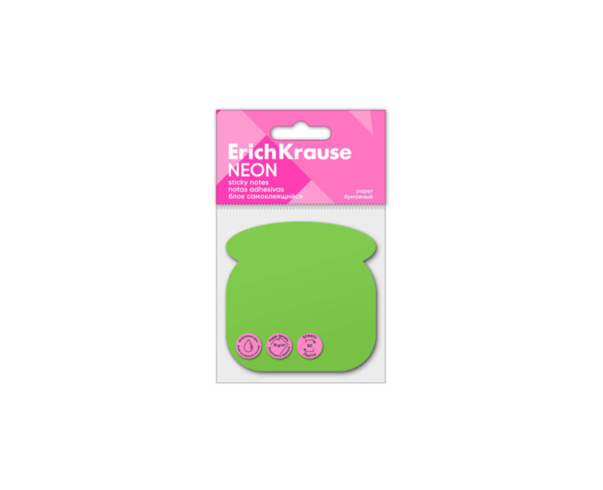 15 Phone Neon Sticky Notes in Green - Image 1