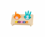 Montessori Wooden Hand Counting Game - Image 