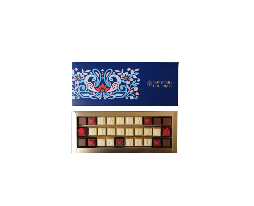 3 "Happy Birthday To You" Harmony Chocolate Box - Image 1