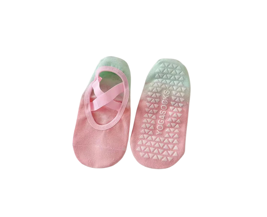 31 Confetti Socks in Green and Pink - Image 1