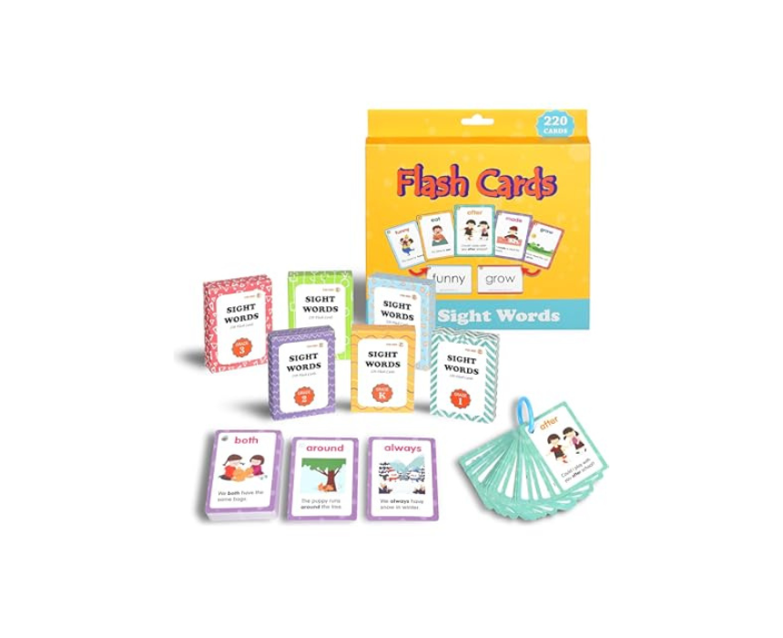 32 Montessori Sight Words Flash Cards - Image 1