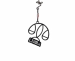 Libra Zodiac Sign Keychain - Image 