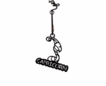 Capricorn Zodiac Sign Keychain - Image 