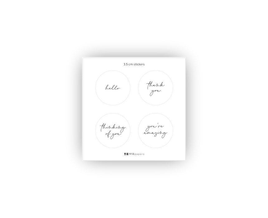 69 Hello Stickers - Image 1