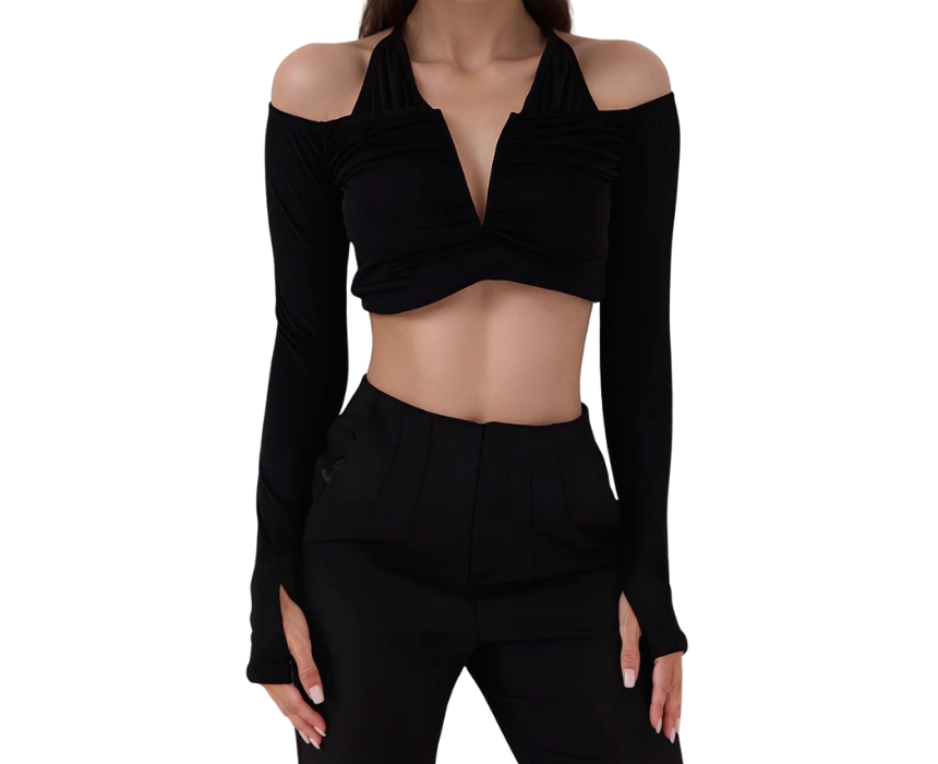 114 Ebony Black Top - Image 1