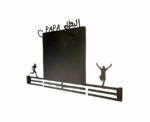 "Papa l Batal" Medal Hanger - Image 