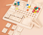 Montessori Wooden Math Board - Image 