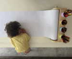 Kids Paper Roll Stand - Image 