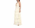 Mystic Ruffle Maxi Dress - Image 