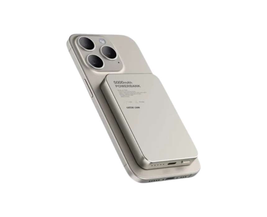 1 Green Lion GL MAG 5 5000mAh Powerbank in Titanium - Image 1