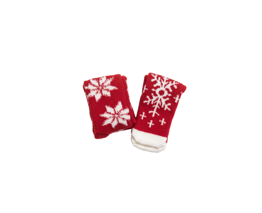 1 Christmas Mom & Baby Socks - Image 1
