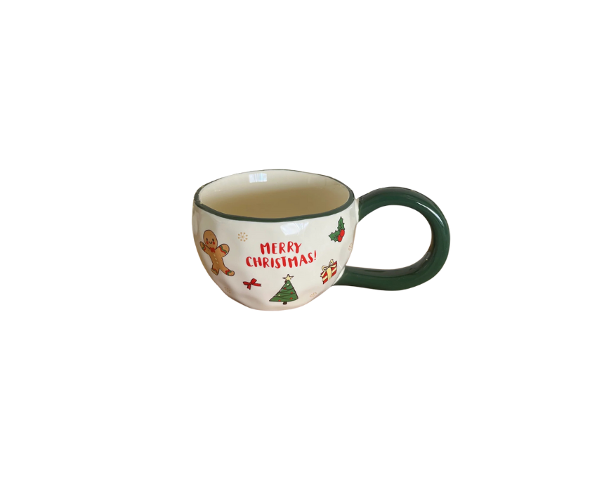 1 Christmas Big Mug & Handle - Image 1