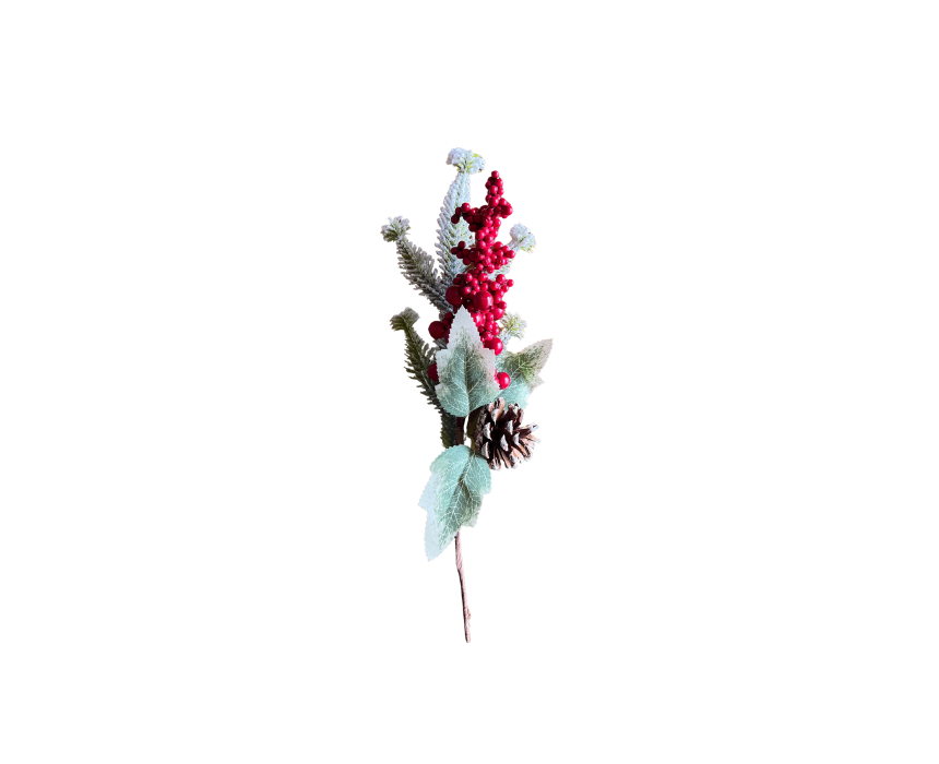 1 Christmas Small Flowers Branches - Image 1